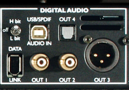 Audionet Highbit Schnittselle