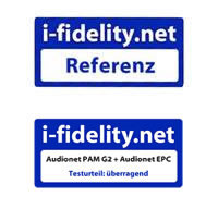 i-fidelity.net Auszeichnung PAM G2 und EPC Referenz